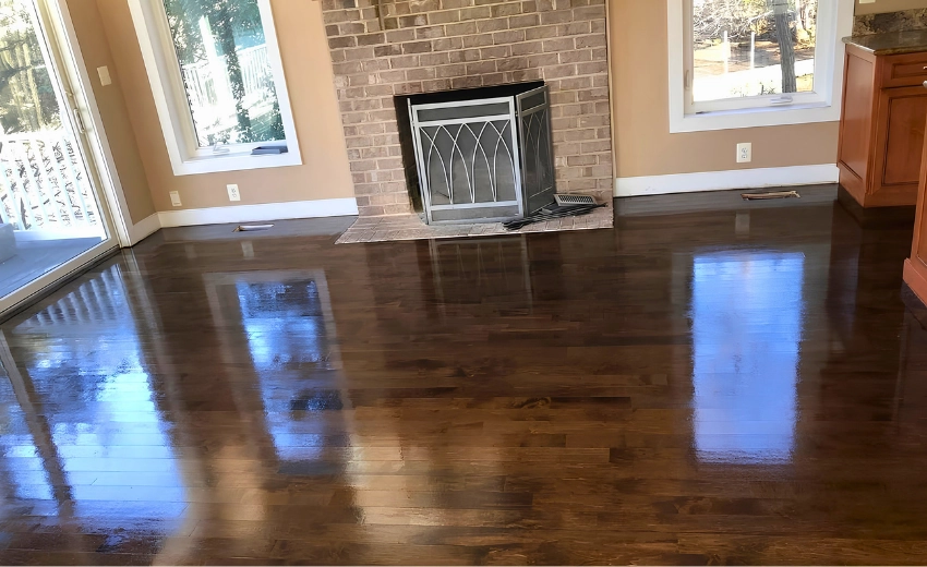 Maple Install, Sand & Stain